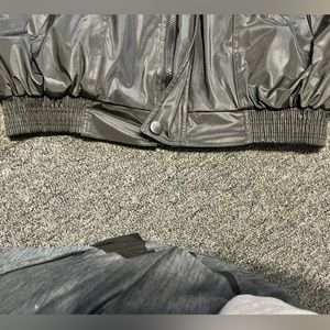 Vintage Las Vegas Club Casino Hotel Heavy Coat Jacket Black Full Zip Men's XL